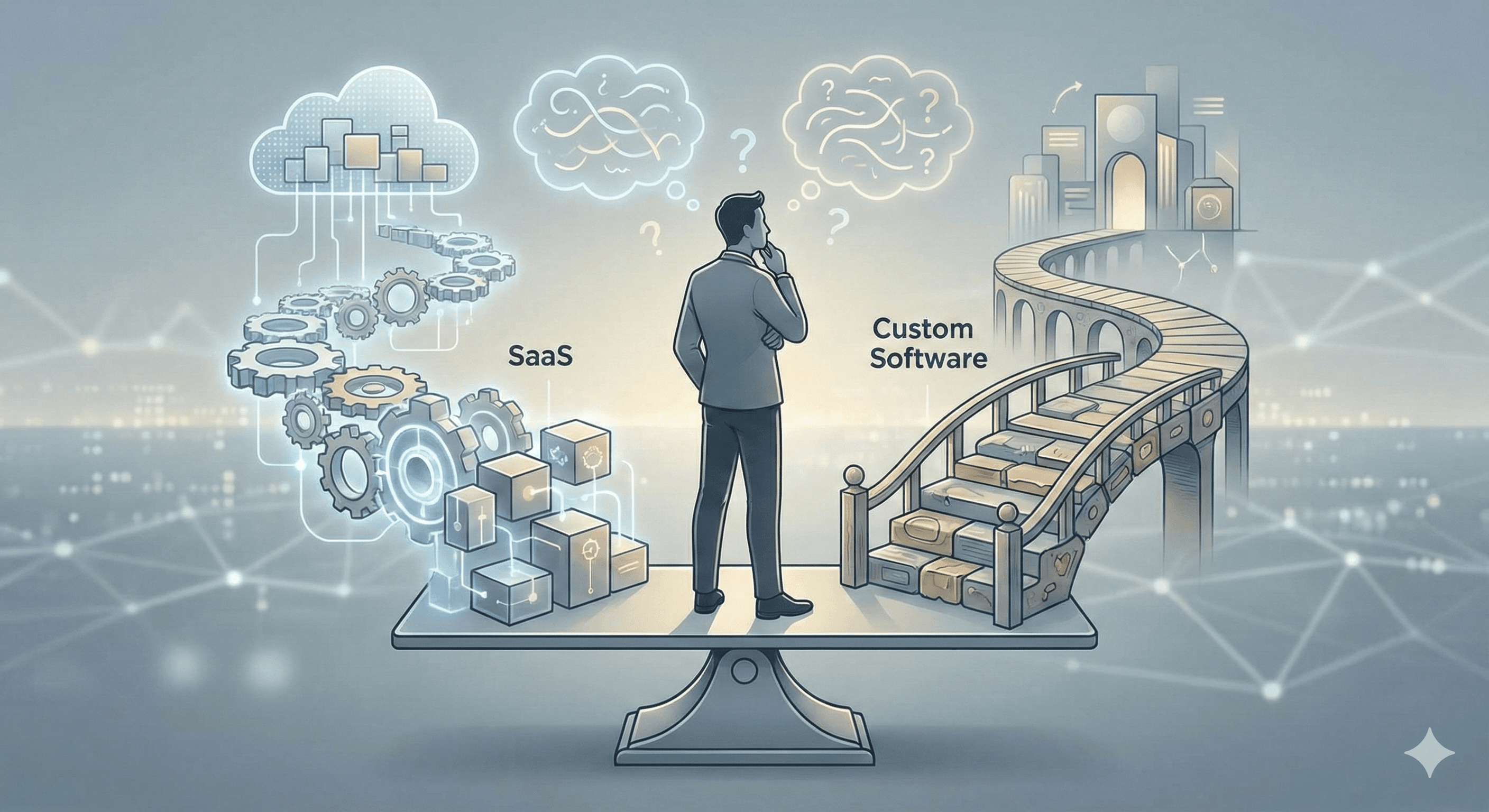 Summary: SaaS vs Custom Software – pros and cons