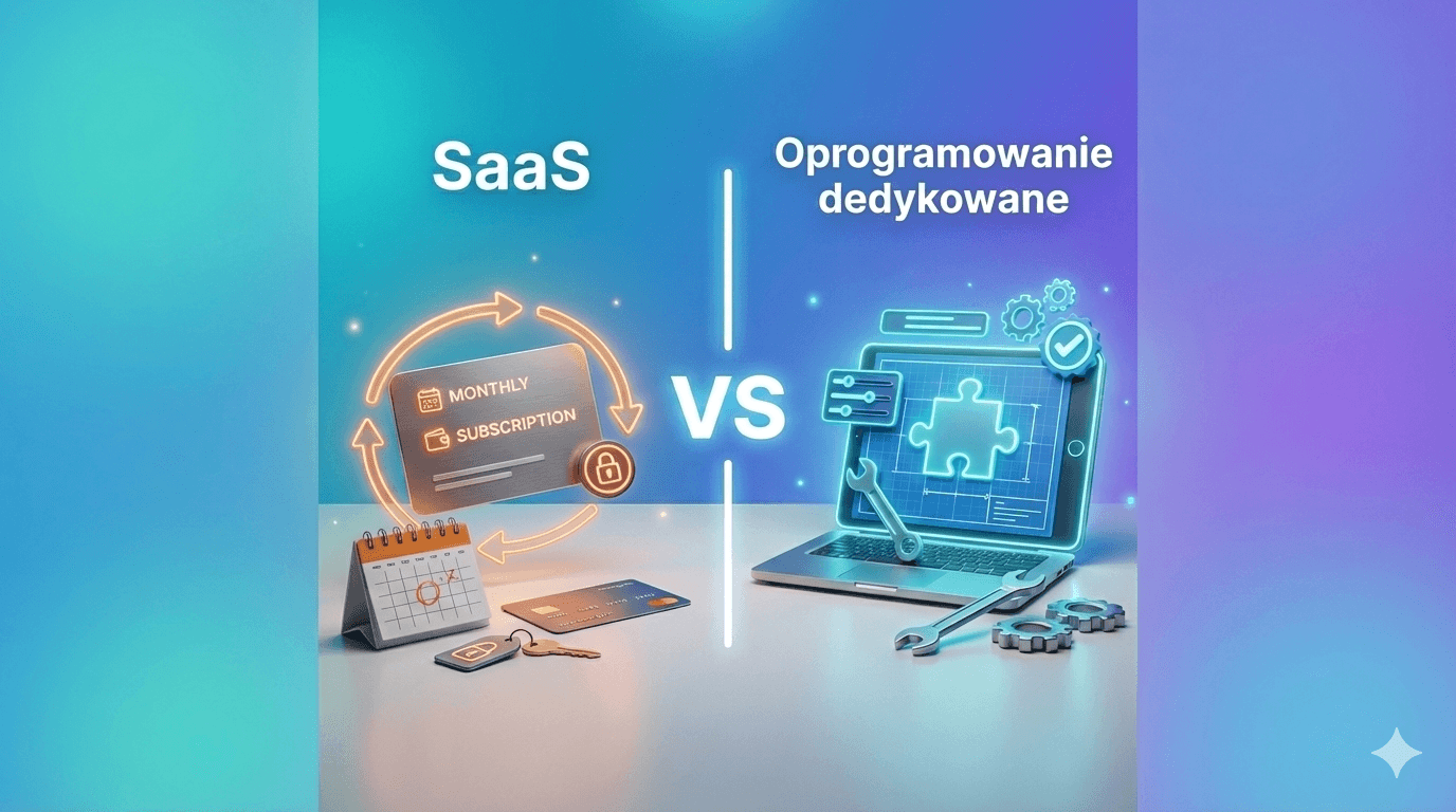 SaaS vs Oprogramowanie Dedykowane - kiedy gotowe rozwiązanie przestaje się opłacać?